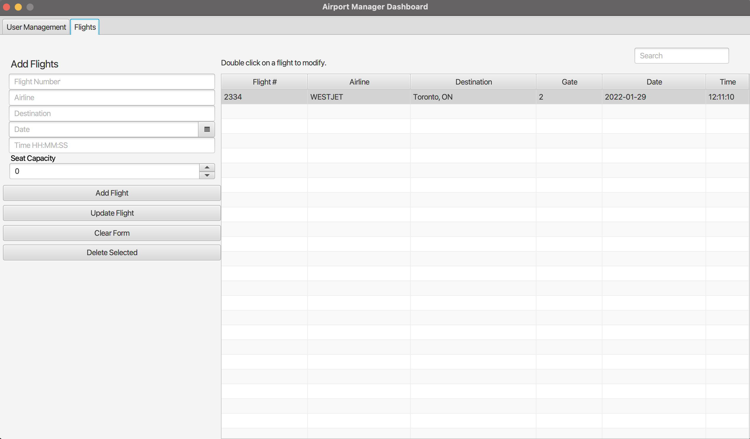 Airport Management System